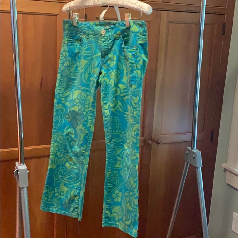 Lilly Pulitzer crop pants size 2